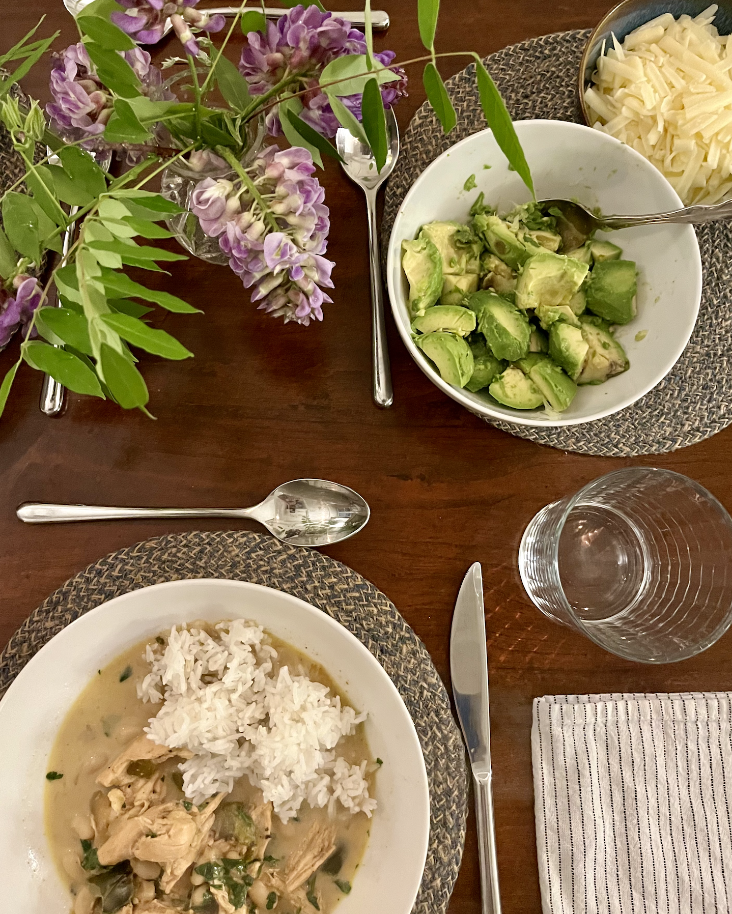 creamy white chicken chili